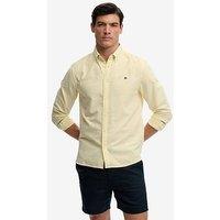 Superdry Preppy Oxford Long Sleeve Shirt - Yellow