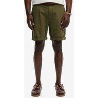 Superdry Premium Textured Chino Shorts - Green