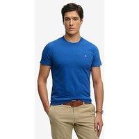 Superdry Essential Sdco Logo Embroidered T-Shirt - Blue