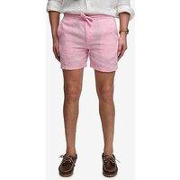Superdry Merchant Linen Shorts - Pink