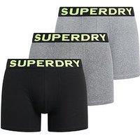 Superdry Boxer Triple Pack - Black