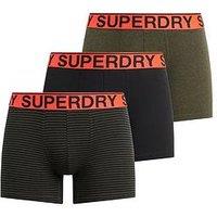 Superdry Boxer Triple Pack - Black