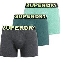 Superdry Boxer Triple Pack - Green