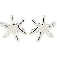 Pilgrim Prism Earrings Silver-Plated