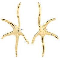 Pilgrim Prism Earrings Gold-Plated