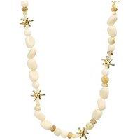 Pilgrim Prism Necklace White/Gold-Plated