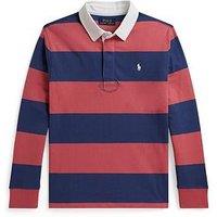 Polo Ralph Lauren Boys Long Sleeve Stripe Rugby Shirt