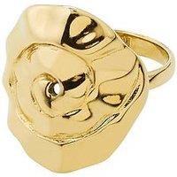 Pilgrim Haze Ring Gold-Plated
