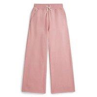Polo Ralph Lauren Girls Wide Leg Sweat Pants - Pink