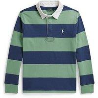 Polo Ralph Lauren Boys Long Sleeve Stripe Rugby Shirt
