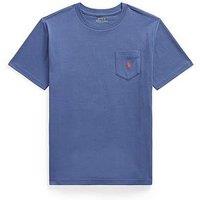 Polo Ralph Lauren Boys Short Sleeve Pocket Detail T-Shirt - Blue
