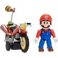 Super Mario Super Mario & Movie 2 - Mario Figure With Pull Back Vehicle