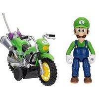 Super Mario Super Mario Movie 2 Luigi Figure And Vehicle