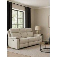 Aspire Kingsmere Leather Power Recliner - 3 Seater
