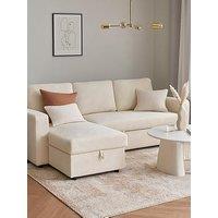 Aspire Nexis Corner Chaise Sofa Bed - Left Hand Side