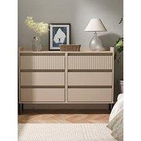 Swift Ciara 6 Drawer Double Chest Ready Assembled