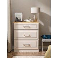 Swift Regent 3 Drawer Deep Chest Ready Assembled