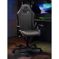 X Rocker Agility Compact Office Gaming Chair - Carbon Black