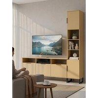 Swift Emerson Right Hand Media Unit Ready Assembled