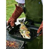 Le Creuset Cast Iron Bbq Square Grill 26Cm Satin Black