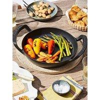 Le Creuset Cast Iron Bbq Round Skillet 25Cm Satin Black