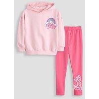 The Very Collection Barbie Hoodie And Legging Set - Pink