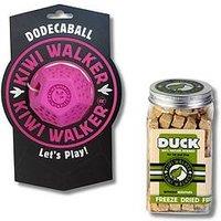 Kiwi Walker Twin Set - Rubber Dodecaball And Treats (Duck)