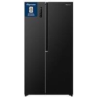 Fridgemaster Ms91558Deb American Side By Side Black- E Rated