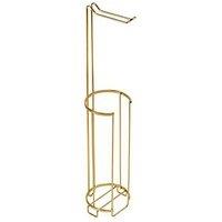 Croydex Gold Freestanding Toilet Roll Holder