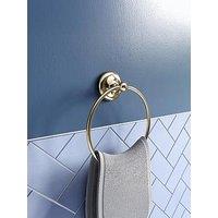 Croydex Flexi-Fix Grosvenor Gold Towel Ring