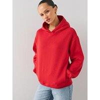 The Very Collection Oversized Hoodie - Red