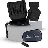 Silver Cross Motion 3 All Size 360 Car Seat - Iconic Black