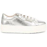 Jones Bootmaker Amalia Flatform Trainer - Silver