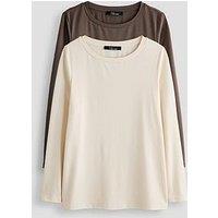 The Very Collection Curve 2 Pack Long Sleeve Tops