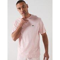 Lacoste Mid Weight Cotton T-Shirt - Light Pink
