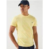 Lacoste Pima Cotton Short Sleeve T-Shirt - Yellow