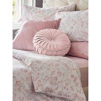 Laura Ashley Aria 100% Cotton Quilt Set Blush