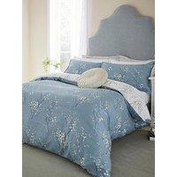 Laura Ashley Pussy Willow Quilt Set Seaspray