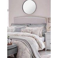 Laura Ashley Pussywillow Standard Pillowcase Pair 50Cm X 75Cm Dove Grey