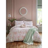 Laura Ashley Tuileries Standard Pillowcase Pair 50Cm X 75Cm Blush