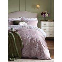 Laura Ashley Rowsham Garden Quilt Set Dark Blush