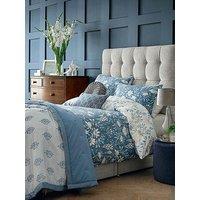 Laura Ashley Parterre 100% Cotton Quilt Set Seaspray