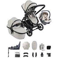 Icandy Peach 8 Travel System With Sandstone Cocoon 360 - Taupe