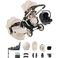 Icandy Peach 8 Editions Travel System With Black Cocoon 360 - Biscotti