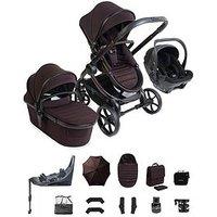 Icandy Peach 8 Editions Travel System With Black Cocoon 360 - Coffee Bean