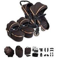 Icandy Peach 8 Twin Complete Pushchair Editions Bundle - Pecan