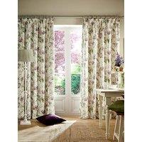Laura Ashley Gosford Curtains 66Cm (26" Tie Back - Pair) Grape
