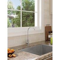 Living And Home Silver Stainless Steel Brushed Kitchen Tap Kitchen Water Filter Faucet