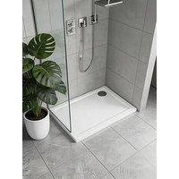 Living And Home White Rectangle Acrylic Shower Tray W 1000 X H 800 Mm