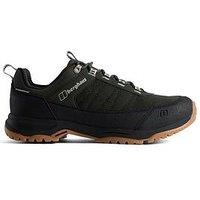 Berghaus Men'S Expeditor Trek Aq Waterproof Walking Shoes - Green / Black /Stone